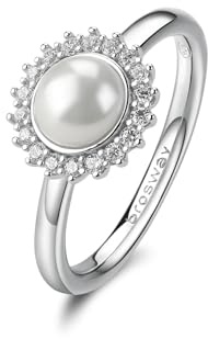 Brosway Anello Donna in Argento e Infinite White/perle | Collezione Fancy - FIW148D