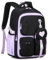 Amythe Sac à Dos pour Filles, Cartable pour Fille Primaire CE2 à CM2, Sac D'école avec Adorable Pochette de Monnaie, Sac Ecole Décontracté pour Enfants pour Voyages, Noir