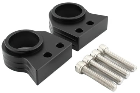 abrazadera elevadora manillar Elevador manillar motocicleta extensor elevador aleación de aluminio, piezas de elevadores de manillar para ZZR600 ZZ R400 para Zzr600 1990-2007