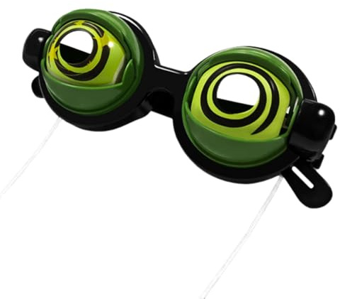 Occhiali divertenti con bulbo oculare | Occhiali divertenti per cosplay, giochi di ruolo, per bambini, adolescenti, adulti, creatori di contenuti, feste in costume, festival musicali, festività