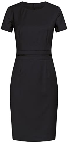 Greiff Größe 44 Corporate Wear Damen Etuikleid Regular Modern Fit Schwarz Modell 1064