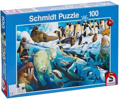 Schmidt Spiele Puzzle 56295 Schleich-Bayala, Der Zauber der Meerjungfrauen, 100 Teile Kinderpuzzle, Figur Femajas Schmetterlingsfohlen, bunt