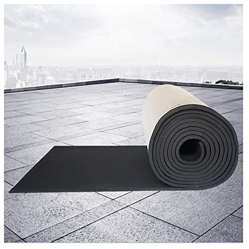 Autoadhesivo Escudo Térmico Para Techo, Negro Mejoras Para El Hogar Aislamiento Térmico Espuma Insonorizante Para Desván Piso Autocaravana De Pared Barco Y Cobertizo ( Color : 30mm , Size : 1x10m )