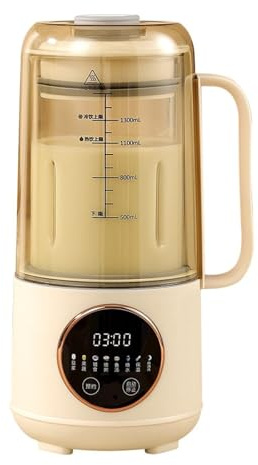 Soy Milk Maker 1.5L - Nut Milk Maker with 9 Presets, Self-Cleaning; Perfect for Homemade Soy, Almond, Oat, Plant-Based Milks, Porridge, Juices - Easy to Use and Clean