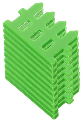 SHINEOFI 10pezzi Mini Recinzione in Delle Bambole Miniatura Staccionata Da in Miniatura Accessori Per Micro Paesaggi Decorativi Utili