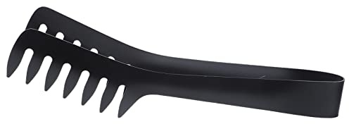 FUNNETOYU Pinza Inoxidable para Servir Pasta y Espaguetis Utensilio de Cocina para Buffet y Picnic Diseño Ergonómico y Ligero para Restaurantes y Actividades