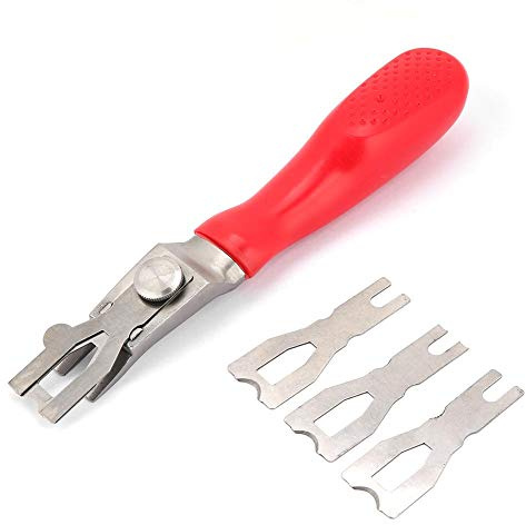 Kit di strumenti per saldatura, in PVC e vinile, con raschietto, include 3 lame per tagliare e rifinire i pavimenti
