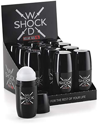 WodShock Relax Gel, den första kylande och sedan värmande balsam för muskelavslappning i en praktisk rulle [12 stycken]