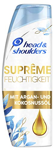 Head & Shoulders Suprême Feuchtigkeit Anti-Schuppen Shampoo, Mit Argan- Und Kokosnussöl, 250 ml, Haarpflege Arganöl, Haarpflege Glanz, Haarpflege Trockenes Haar, Arganöl Haare, Argan Öl, Shampoo Damen
