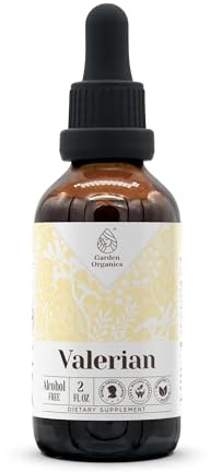 Valerian Alcohol-Free Natural Tincture Extract, Immune System Booster, Liquid Drops Made from 100% (2 fl oz)