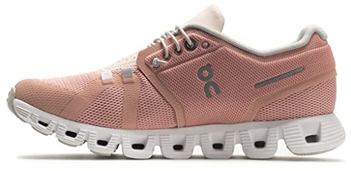 On Cloud 5 Damen-Sneaker, Rose | Muschel, 42.5 EU