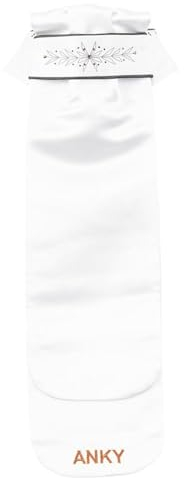 Anky Plastron Sophisticated C-Wear - S - Weiß-Grau