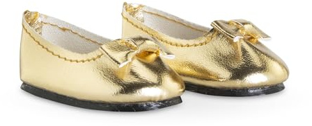 Ma Corolle - Ballerines Dorées, Chaussures, pour poupée Ma Corolle, 36cm, dès 3 Ans, 9000213000