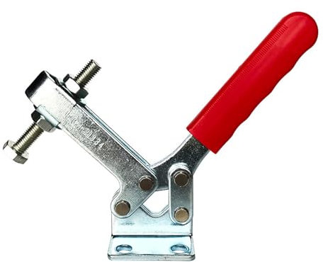 BORDSTRACT GH-21384 Abrazadera,Herramienta de sujeción horizontal de palanca Fuerza máxima de sujeción 250kg/550lbs para soldadura Sujeción rápida