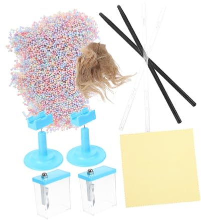 WOONEKY Kit De Experimentos De Inducción Electrostática Juguetes para Física Kit Varillas De Plástico