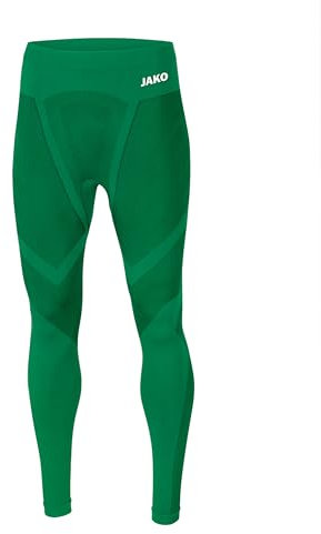 JAKO Herren Long Tights Comfort 2.0, Sportgrün, XXL