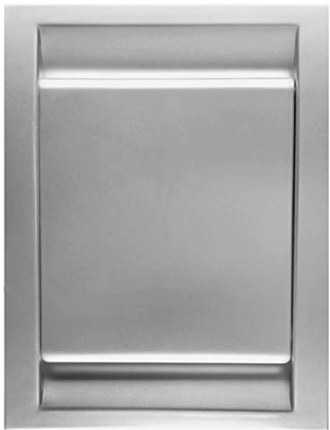 Saugdose AV Deco in vielen Farben verfügbar für Zentralstaubsauger Steckdose (Silber)