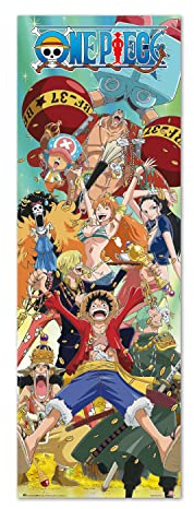 Grupo Erik One Piece Poster - 20.8 x 62.2 inches / 53 x 158 cm - Shipped Rolled Up - Cool Posters - Art Poster - Posters & Prints - Door Posters