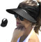 YAMEE Sonnenhut Damen Sommerhut Strandhut,Visor Cap Damen Strandvisor Damenvisor Sonnenvisor für Tennis/Golf/Strand,UV-Schutz