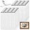 Picture Hanging Strips Heavy Duty, 30 Pairs (60 Strips) 93 * 19mm Large Adhesive Strips Hook Loop No Nails Wall Stickers Damage Free Hanging for Picture Hanging, Frames, Wall Decor