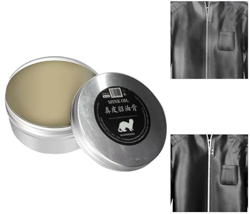 Balsamo per il restauro della pelle, crema condizionante in pelle naturale, per mobili, borse e divani, balsamo per ringiovanimento della pelle, scarpe, selle, interni auto, abbigliamento, crema per