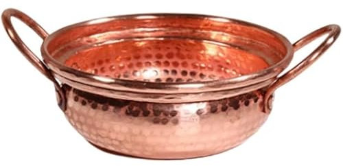 Olla de cobre puro, olla de cobre de cocina, olla de sopa de cobre, olla de cobre gruesa, sin recubrimiento, suplemento de cobre eficaz es más saludable y seguro, hecho a mano con cobre, adecuado para