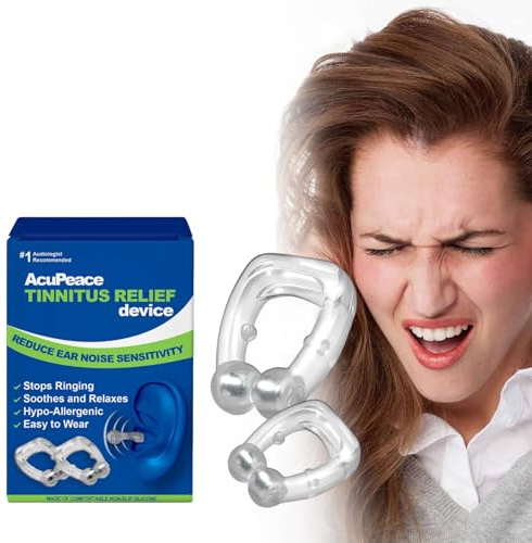 Dispositivo Sollievo per L'acufene,2PCS Clip per Orecchie Anti-Acufene,Dispositivo per Alleviare L'Acufene,Dispositivo per Fermare la Suoneria Dell'orecchio,Iduce il Disagio Nelle Orecchie