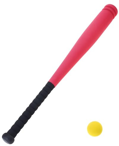 Guaber Mazza da Baseball in Schiuma per Bambini E Giocattolo Morbido Leggero Allenamento Softball Bastone da Baseball Morbido con Palline Piccoli