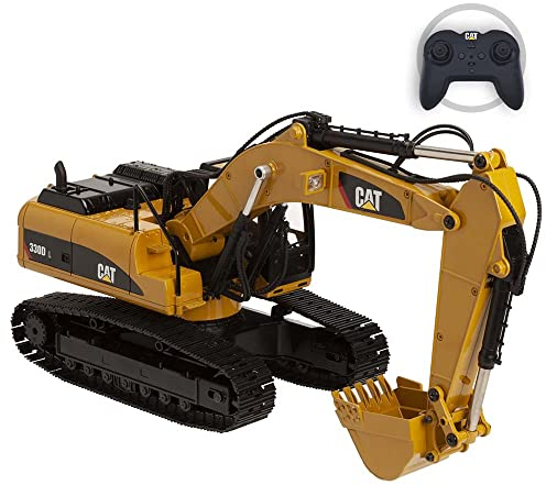 Diecast Masters RC Cat 330D L Hydraulic Excavator | 1:20 Scale Remote Control Truck | Model 28001