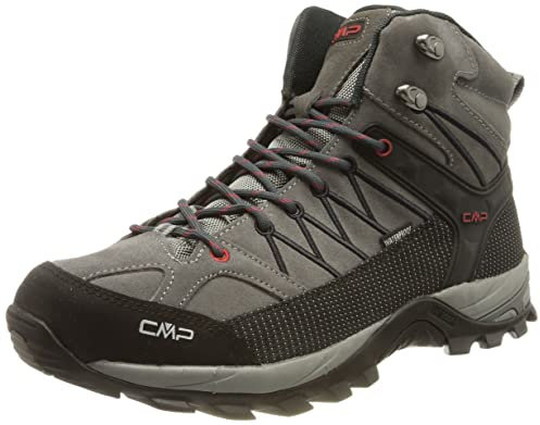 CMP Herren Rigel Mid WP Wanderschuhe grau 47, Wanderstiefel, Graffite Antracite, 47 EU