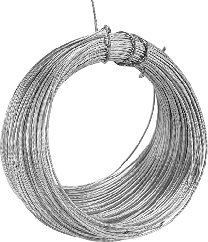 Savita 100 Feet (30m) Picture Hanging Wire for Picture?Photo Frame for Mirrors, Clock, Art Work Support & Hanging