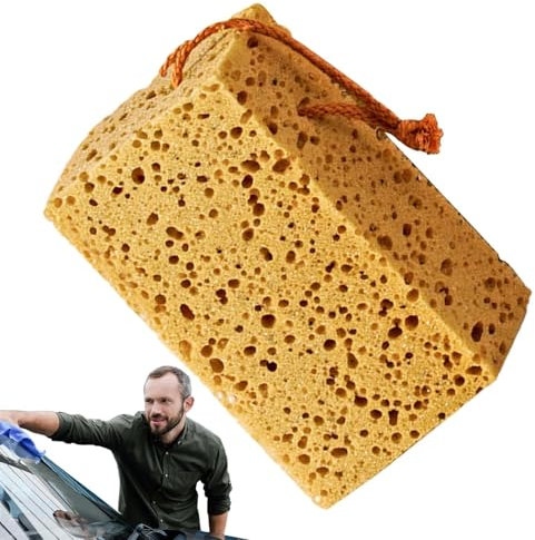 Max Shine Foam - Esponja de cera para coche, cepillo | Herramienta de limpieza gruesa portátil diseñada para barcos, motocicletas y superficies de baño que ofrece absorción y brillo durante