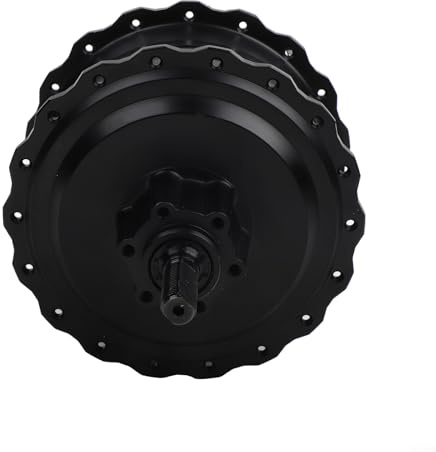 Fat Bike Moteur de moyeu de roue de vélo électrique, 48 V 750 W, pour vélo de 50,8 cm/24/26/27,5/28, pour roue arrière de 175 mm et 195 mm taille ouverte (175 mm 24)