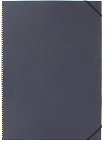 Artway Indigo Handmade Spirale gebunden A1 Skizzenbuch - Portrait - 150gsm - 32 Blätter/64 Seiten