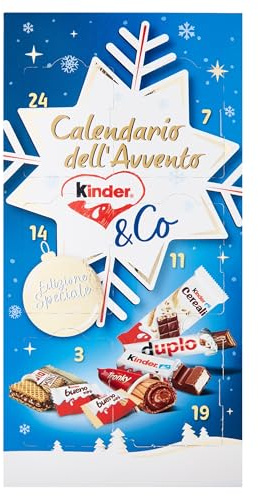 KINDER & Co Calendrier de l'Avent chocolat 295 g