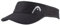 HEAD Damen Pro Player Womens Visor, Schwarz, Einheitsgröße EU