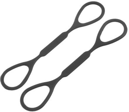 VICASKY Corde de Remorquage Noire en Silicone pour Trompette, Corde Élastique Souple et Pliable pour Tube de Changement, Accessoire Pratique pour Paquet de Rangement D'instrument