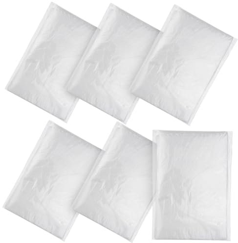 Dalephoric 6 Stück 4 x 5 m Abdeckfolie Maler, Malerfolie Transparent, Extra Stark Abdeckplane, Staubschutzfolie, Maler Abdeckfolie, Malerplane, Baufolie für Renovierung, Umzug und Malerarbeiten