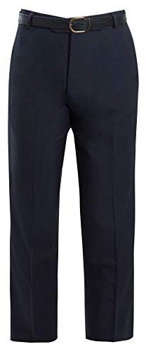 shelikes Mens Formal Trousers Business Trouser Office Work Pants (Without Belt) Grey