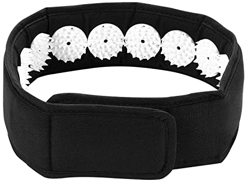 Akupressur Stirnband, Verstellbar Kopf Massage Wrap, Kopf Massage Gerät für den Hals Kopfschmerzen Linderung Muskelentspannung Entspannung, Akupunktur Kopfmassage Akupressur Armband