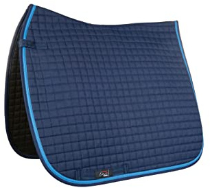 HKM Charly B6900 Tapis de selle polyvalent Bleu foncé