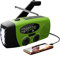 Ailgely Radio di emergenza solare a manovella solare di emergenza FM / AM/NOAA con torcia a 3 LED e power bank da 1000 mAh per smartphone, per escursioni, campeggio, attività all'aperto, emergenza