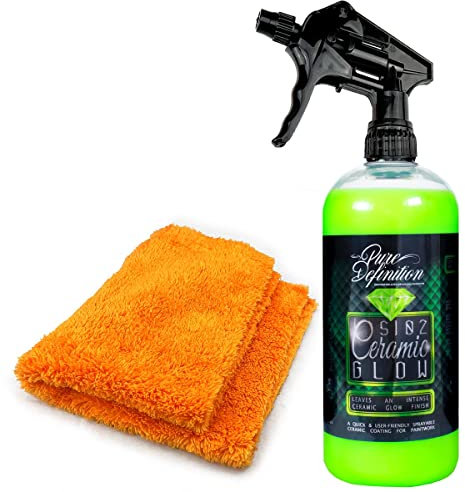 Pure Definition Si02 Ceramic Glow Car Ceramic Coating Protection Spray Vehicle Sealant (500ml)