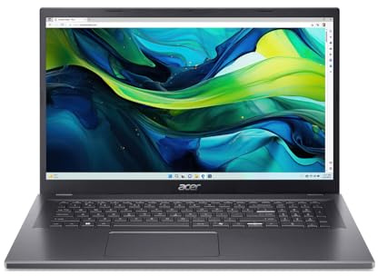 Acer Aspire 17 I PC Portable 17.3 FHD LCD 60Hz I Intel Core 5 120U (13e gén.) I 16Go RAM LPDDR5 I 512Go SSD I Thunderbolt 4 I Windows 11 Home I Clavier FR AZERTY I A17-51M-58Y8