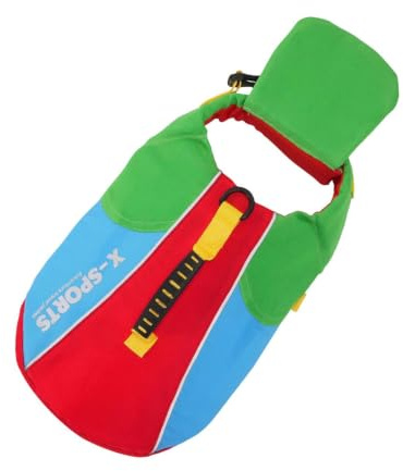 Chaleco Flotante para Perros Bañador De Seguridad Ajustable Reflectante | Chaleco Natación Para Perros para Piscina Agua Lago Playa Al Aire Libre Viaje Entrenamiento y Verano