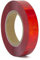 XFXIA Reflective Tape, 20M*2.5cm Reflector Tape Waterproof Outdoor, Self-Adhesive Safety Tape for Car Truck Motorcycle Boat Bike Trailer Camper Balance Baby Strollers Helmets on Night (Red, 2.5cm*20m)