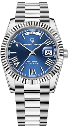 Pagani Design DD40 PD1783 Herren Uhr, NH36A Japanisches Automatikwerk, Day/Date, 100m Wasserdichtheit, Edelstahlarmband, Saphirglas, Luxus Herren Automatikuhr