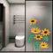 Vinilos para Cristales 70X120CM Girasol Vinilo Adhesivo Cristal Translucido,Vinilos Adhesivos para Cristales,Vinilo Ventana,Vinilo Mampara Ducha,Window Film Anti UV
