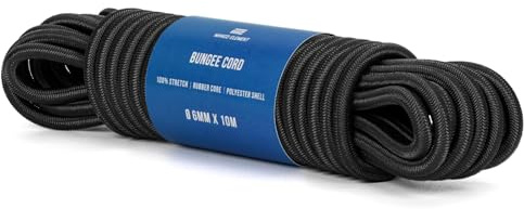 Manco Element Gummirep 6mm x 10m Gummisnöre Elastisk Snöre Sladd
