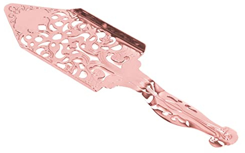 Jenivaint Cucchiaio per Assenzio, Cucchiaio per Filtro da Cocktail in Acciaio Inossidabile 304 con Design Cavo, Manico Curvo e Protezione dei Bordi, Argento 23 G per Servizio Assenzio Bar Domestico